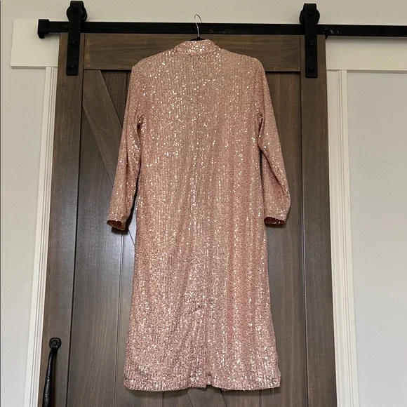 Anthropologie Sequin Longline Cardigan - Picture 4 of 4